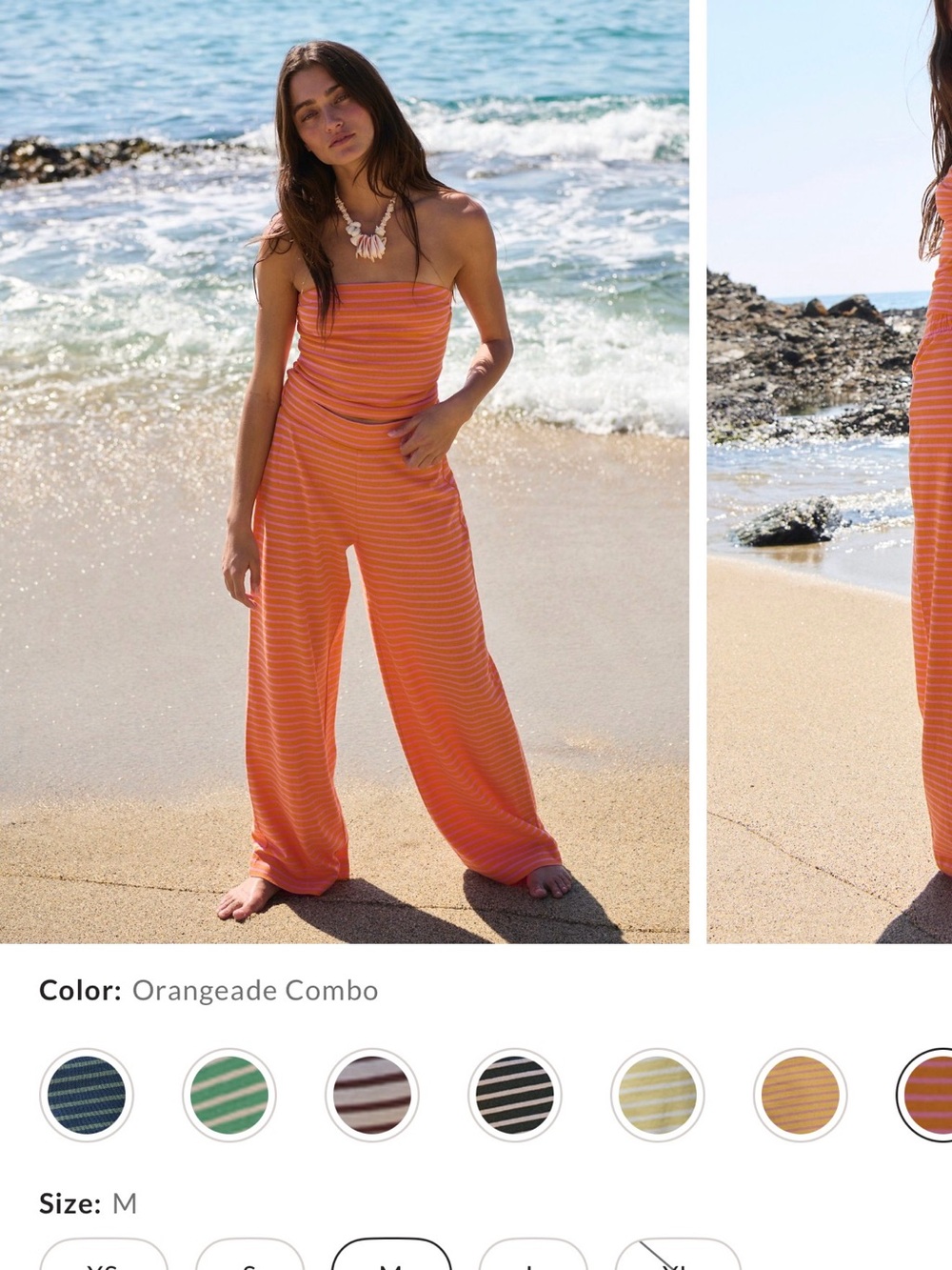 Free people sailor tube set
